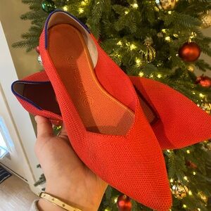 Rothy's The Point II Flats Red